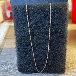 10K Solid Gold Chain 18”